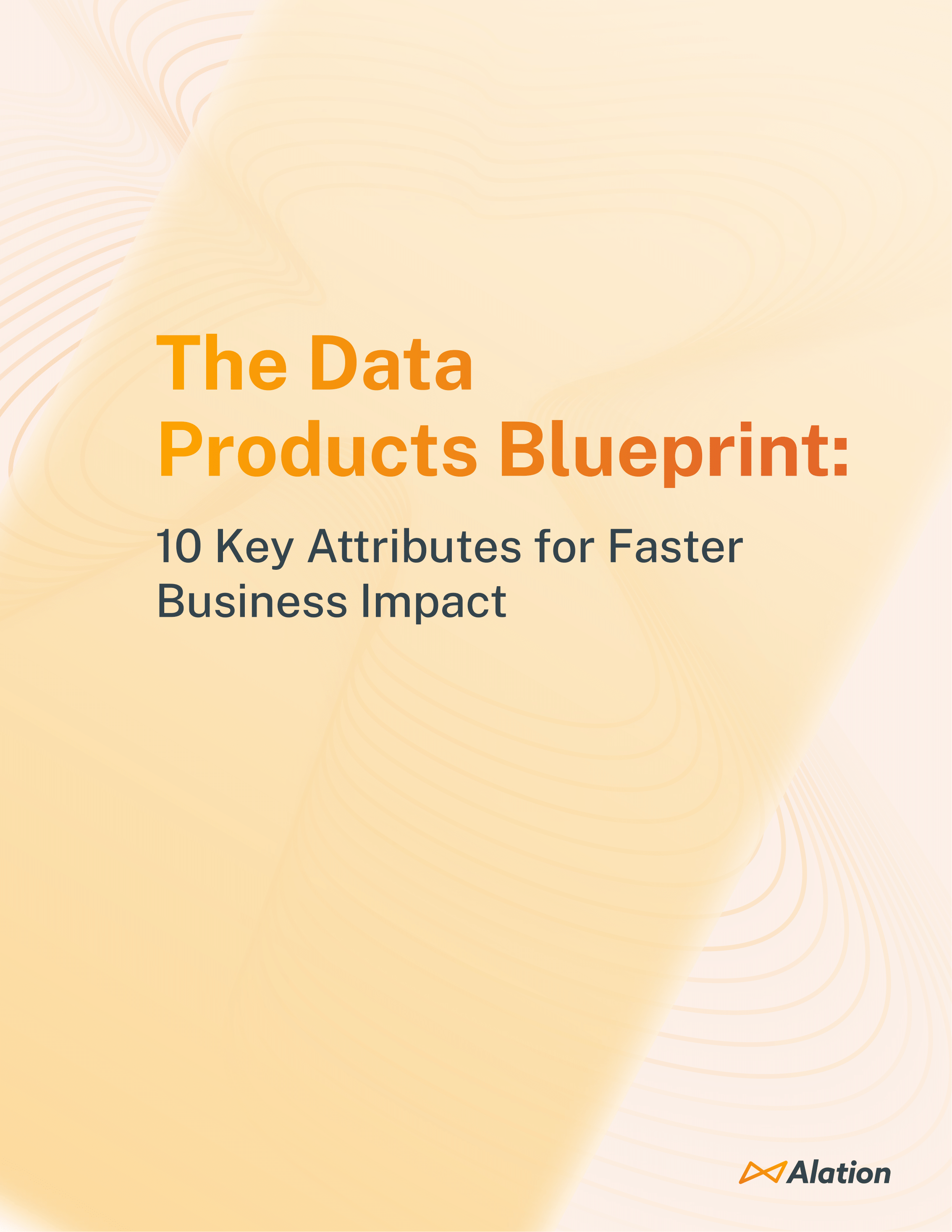 The Data Products Blueprint